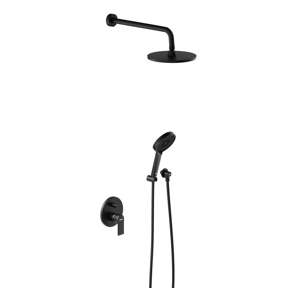 Душевая система Damixa Apollo 947520300 встраиваемая, черный Душевая система Damixa Apollo 947520300 встраиваемая, черный