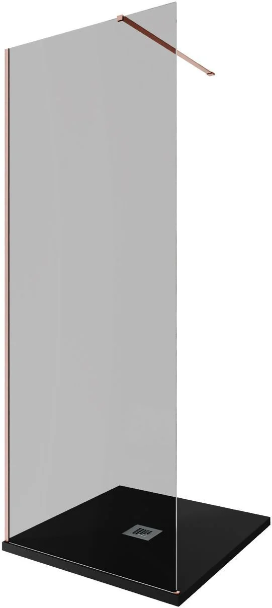 Душевая перегородка Allen Brau Infinity 1 80 3.21006.60.T медь брашированная Душевая перегородка Allen Brau Infinity 1 80 3.21006.60.T медь брашированная