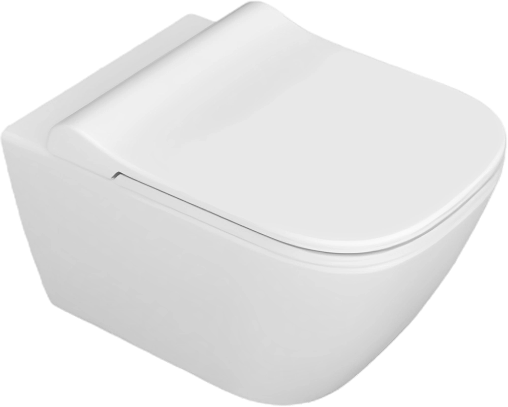 Унитаз подвесной STWORKI Карлстад 5610 безободковый, 589503 без сиденья Унитаз подвесной STWORKI Карлстад 5610 безободковый, 589503 без сиденья