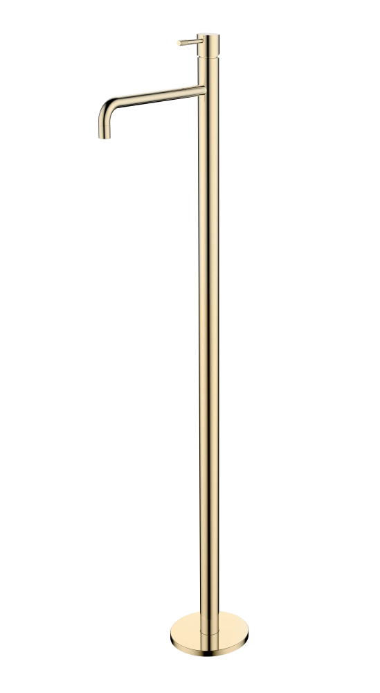 Смеситель для раковины Boheme Uno Gold напольный 107-G золото Смеситель для раковины Boheme Uno Gold напольный 107-G золото