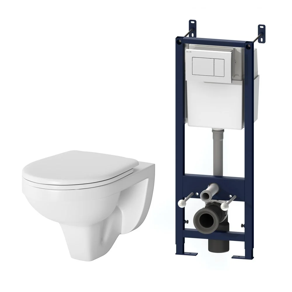 Комплект: инсталляция с подвесным унитазом, с сиденьем микролифт и клавишей AM.PM IS301.74A1738 Sens Комплект: инсталляция с подвесным унитазом, с сиденьем микролифт и клавишей AM.PM IS301.74A1738 Sens