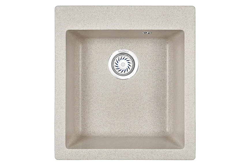Кухонная мойка Granula 4201, ПИРИТ, кварц 415х490 Кухонная мойка Granula 4201, ПИРИТ, кварц 415х490
