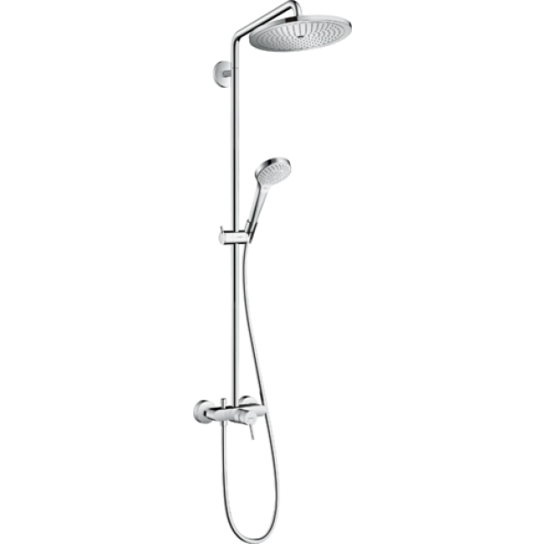 Душевая система Hansgrohe Croma Select 280 Air 1jet Showerpipe 26791000 Душевая система Hansgrohe Croma Select 280 Air 1jet Showerpipe 26791000