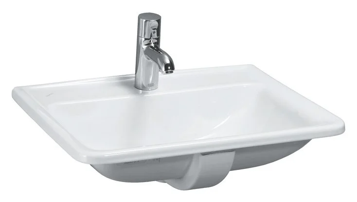 Раковина Laufen Pro A 1396.1 (8.1396.1.000.104.1, 560x440x170мм), встраиваемая сверху Раковина Laufen Pro A 1396.1 (8.1396.1.000.104.1, 560x440x170мм), встраиваемая сверху