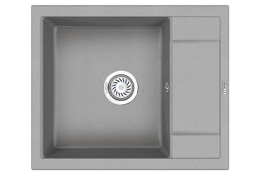 Кухонная мойка Granula 6002, БАЗАЛЬТ, кварц 600х500 Кухонная мойка Granula 6002, БАЗАЛЬТ, кварц 600х500