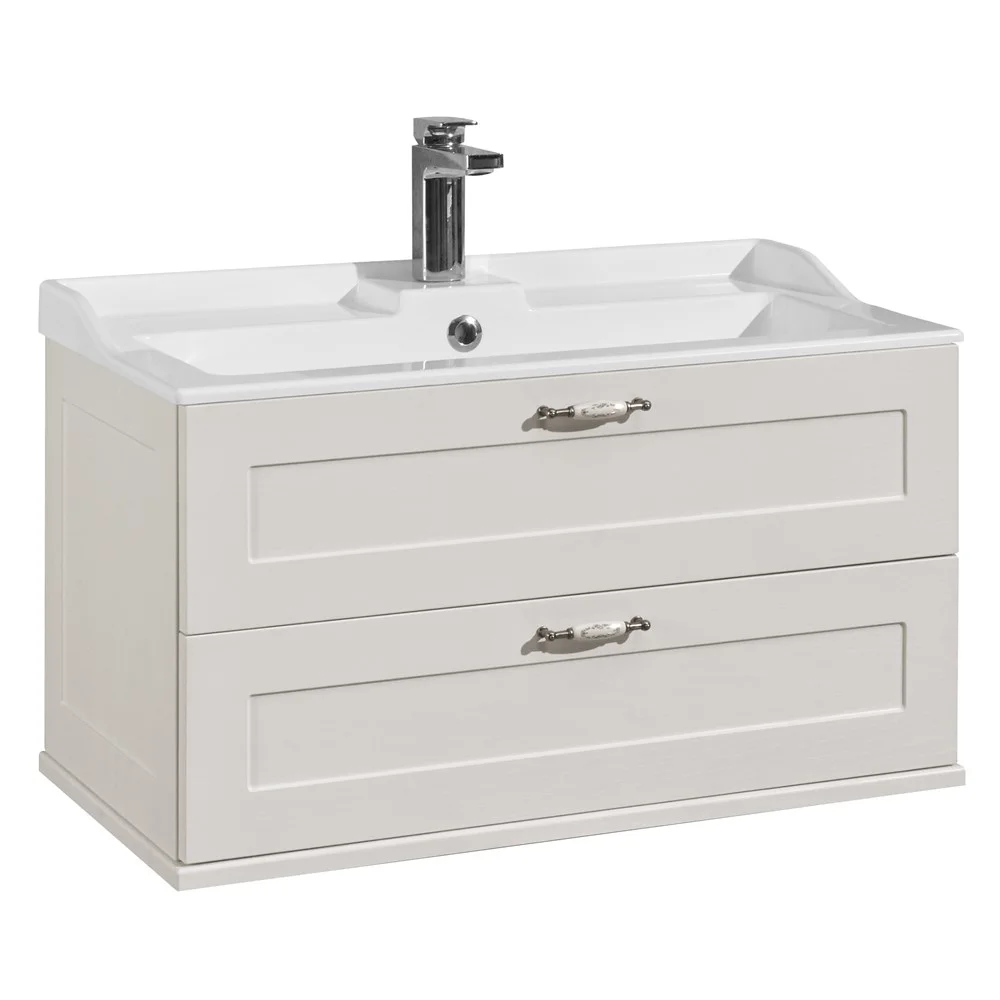 Тумба под раковину Aquaton Леон 80 дуб белый 1A186301LBPS0 Тумба под раковину Aquaton Леон 80 дуб белый 1A186301LBPS0