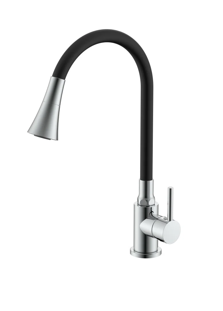 Смеситель для кухни Splenka S201.4306 с гибким изливом, хром Смеситель для кухни Splenka S201.4306 с гибким изливом, хром