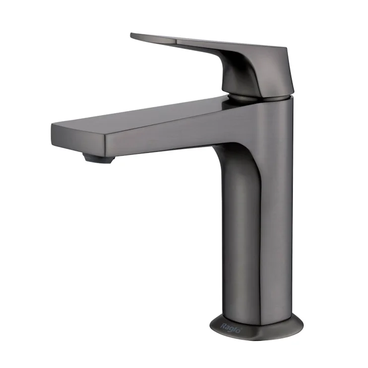 Смеситель для раковины Raglo R07.10.09 монолитный, графит Смеситель для раковины Raglo R07.10.09 монолитный, графит