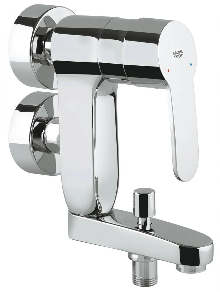 Смеситель для ванны GROHE Eurostyle C, хром (23301000) вертикальный Смеситель для ванны GROHE Eurostyle C, хром (23301000) вертикальный