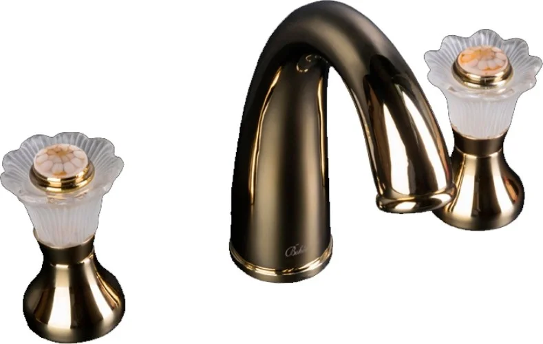 Смеситель для раковины Boheme Сamelia 297-Camelia на 3 отверстия Смеситель для раковины Boheme Сamelia 297-Camelia на 3 отверстия