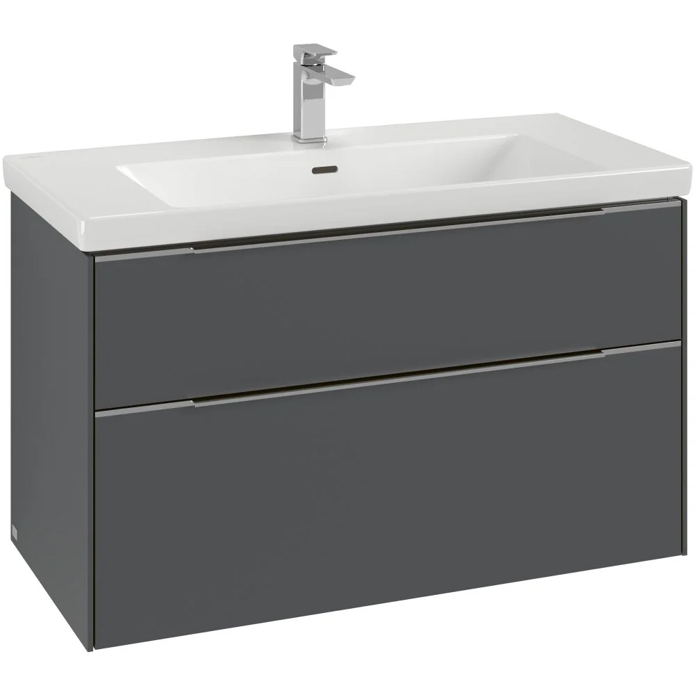 Тумба под раковину Villeroy & Boch Subway 3.0 Graphite / Graphite C57002VR Тумба под раковину Villeroy & Boch Subway 3.0 Graphite / Graphite C57002VR