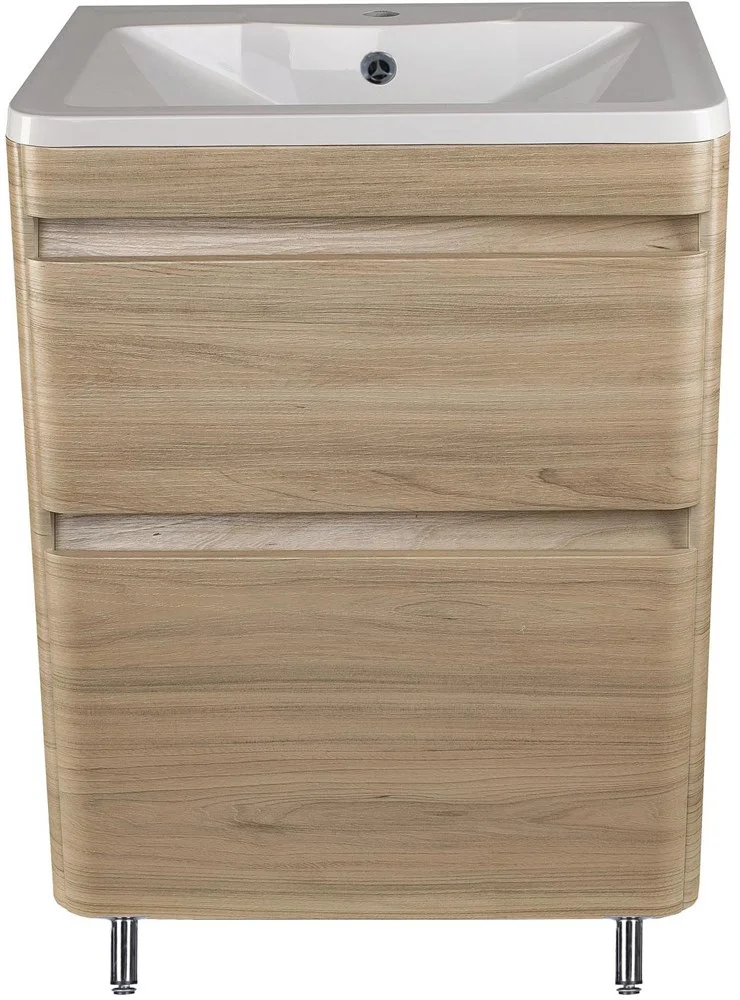 Тумба под раковину Style Line Атлантика 60, Люкс ясень перламутр, PLUS СС-00002216 Тумба под раковину Style Line Атлантика 60, Люкс ясень перламутр, PLUS СС-00002216