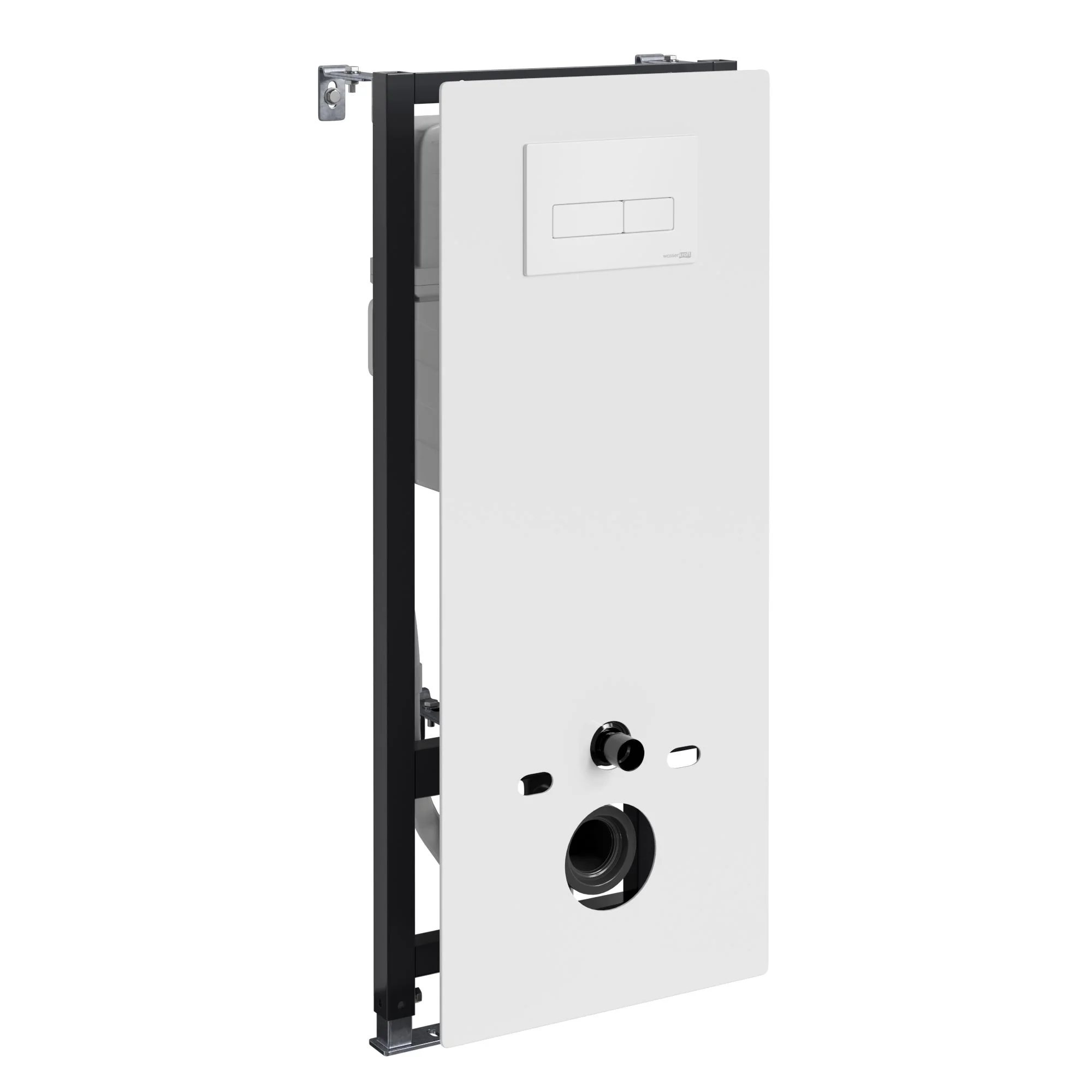 Инсталляция для унитаза WasserKRAFT Abens 20TLT.010.ME.WH.WM03 с клавишей смыва белый Инсталляция для унитаза WasserKRAFT Abens 20TLT.010.ME.WH.WM03 с клавишей смыва белый