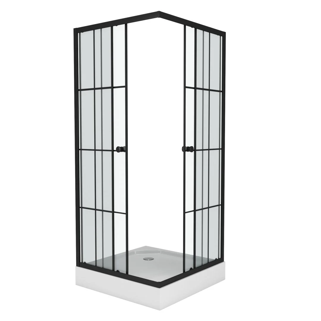 Душевой уголок Niagara Nova NG-0180-14 (800х800х1950) низкий поддон (14см), стекло прозрачное, _01801412 Душевой уголок Niagara Nova NG-0180-14 (800х800х1950) низкий поддон (14см), стекло прозрачное, _01801412