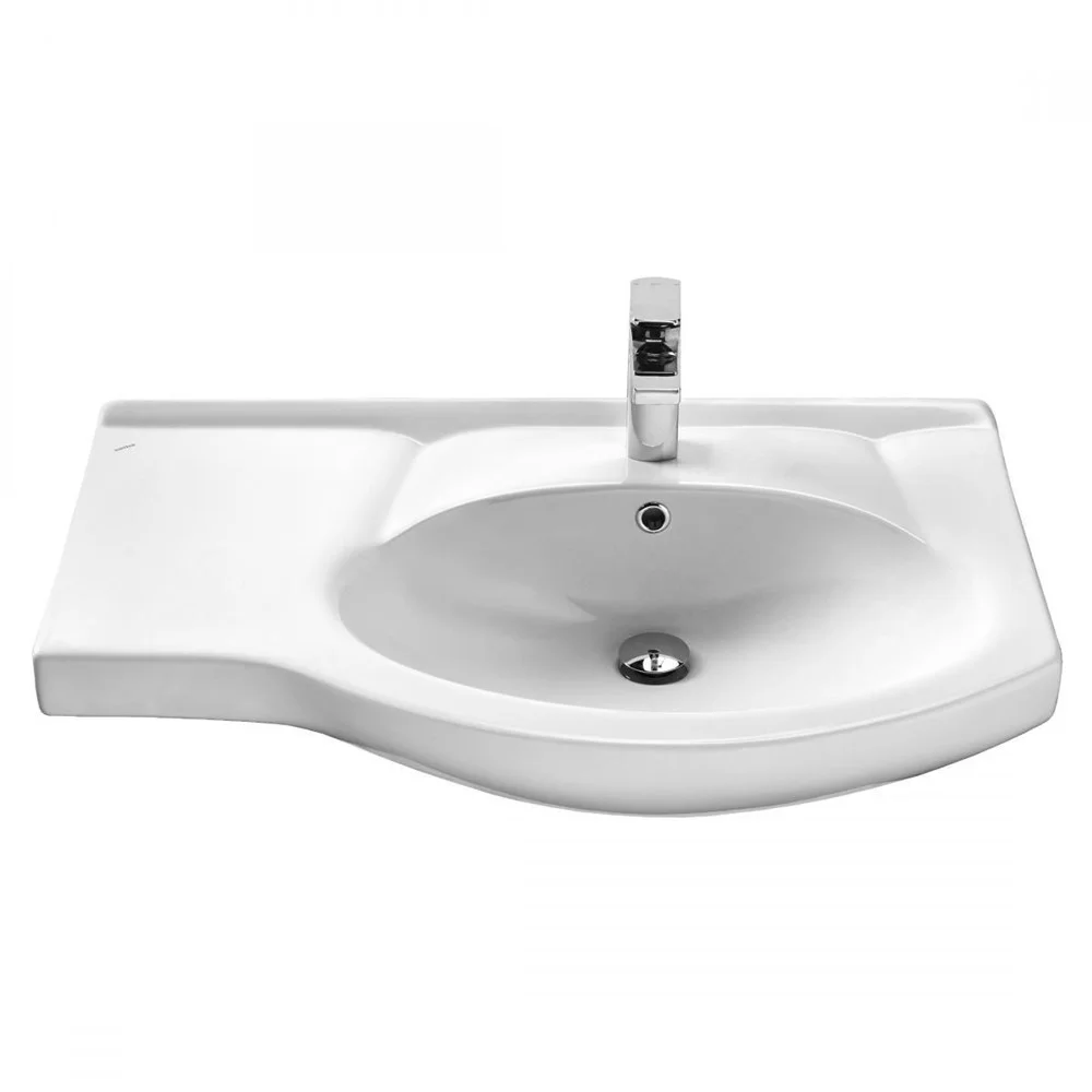 Раковина Santek КОРАЛЛ 83 (крыло слева) 1WH110225 1.WH11.0.225 Раковина Santek КОРАЛЛ 83 (крыло слева) 1WH110225 1.WH11.0.225