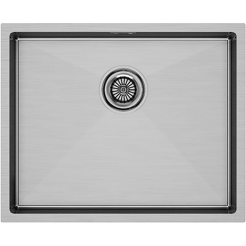 Кухонная мойка Paulmark NEXT 54 UNI, PM215444-BS, брашированная нерж.сталь, 540х440мм 1,2мм Кухонная мойка Paulmark NEXT 54 UNI, PM215444-BS, брашированная нерж.сталь, 540х440мм 1,2мм