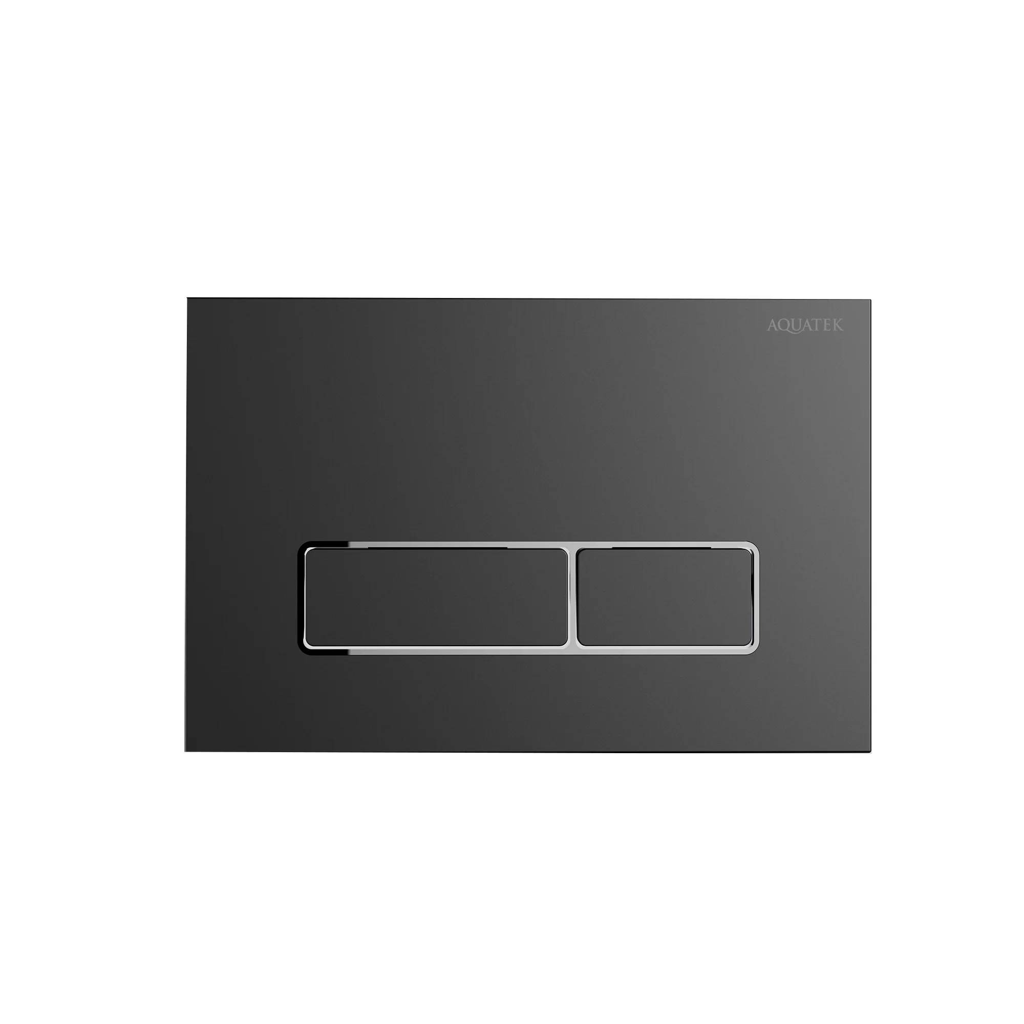 Клавиша смыва Aquatek KDI-0000065 HC-1 оружейная сталь матовая ободок хром Клавиша смыва Aquatek KDI-0000065 HC-1 оружейная сталь матовая ободок хром