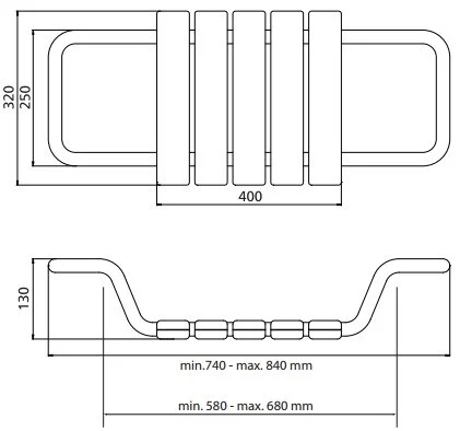 Сиденье для душа Bemeta HELP program 338125066 Сиденье для душа Bemeta HELP program 338125066