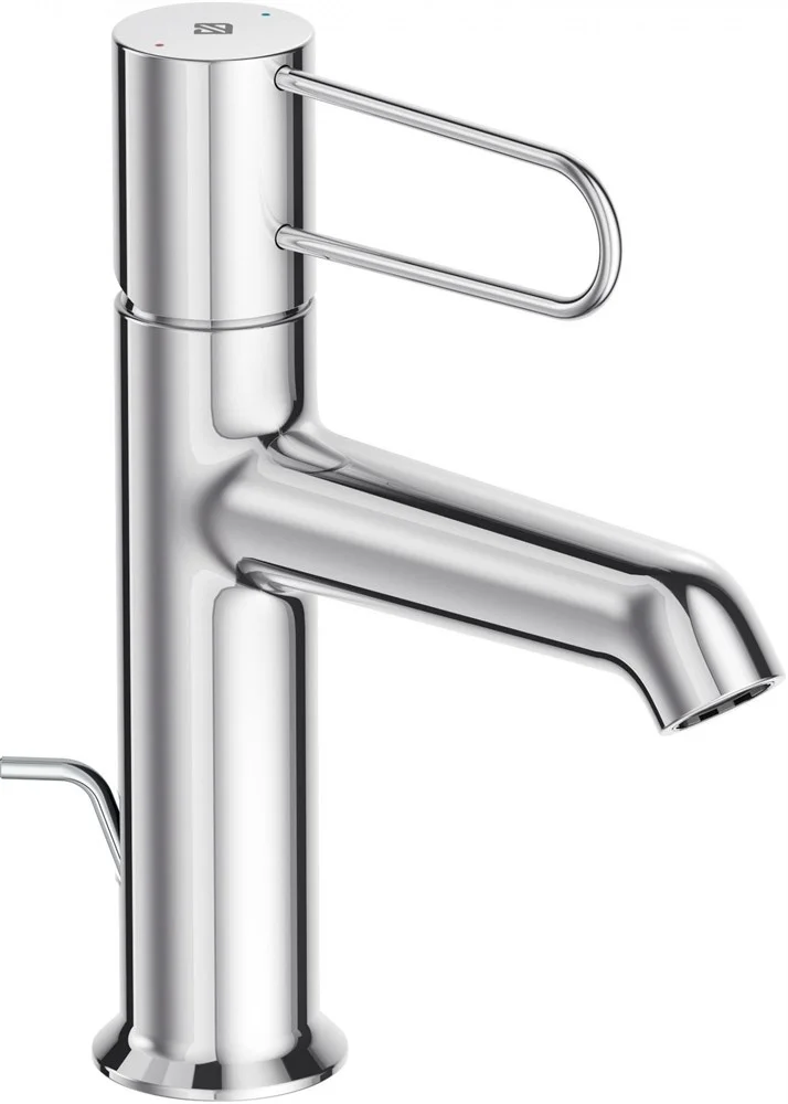 Смеситель для раковины Jacob Delafon Odeon Rive Gauche E21028-CP-CP с донным клапаном Смеситель для раковины Jacob Delafon Odeon Rive Gauche E21028-CP-CP с донным клапаном