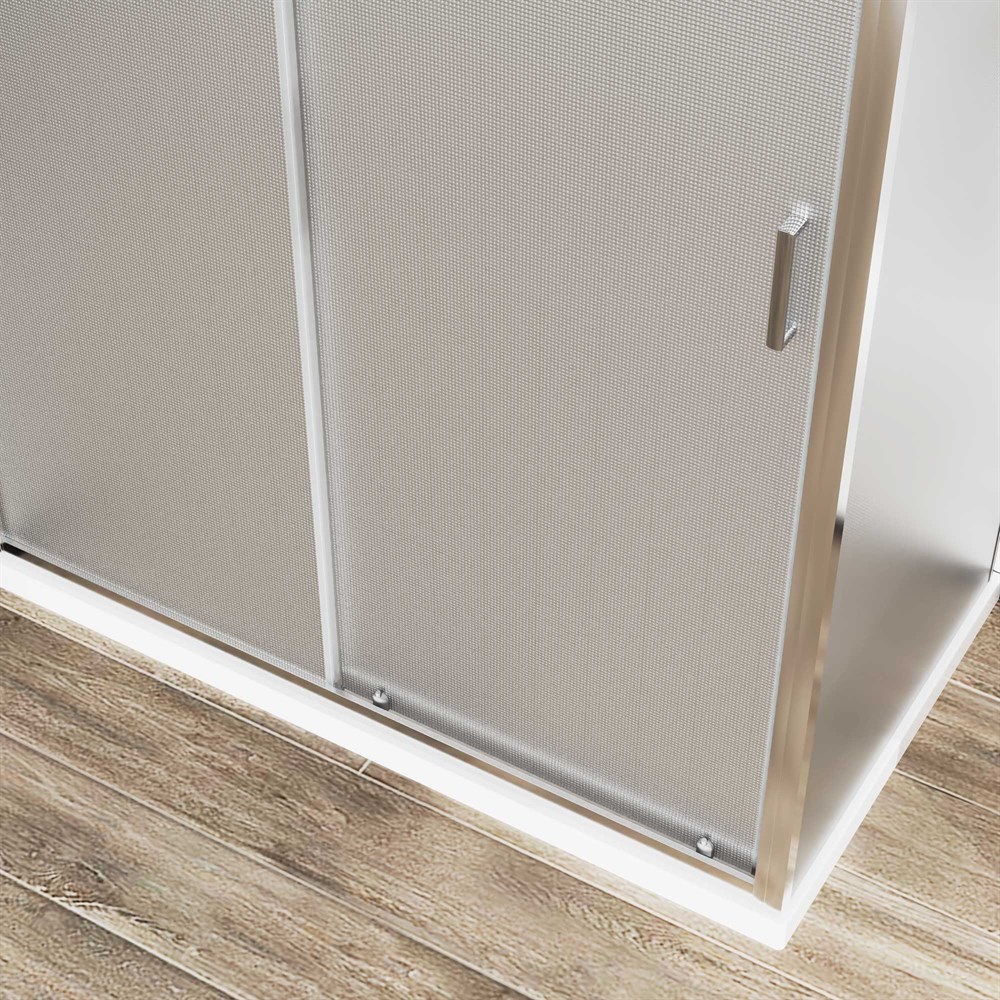 Детальная картинка товара «душевой уголок vincea city vsr-5ct9012mt, 1200x900, хром, стекло текстурное»