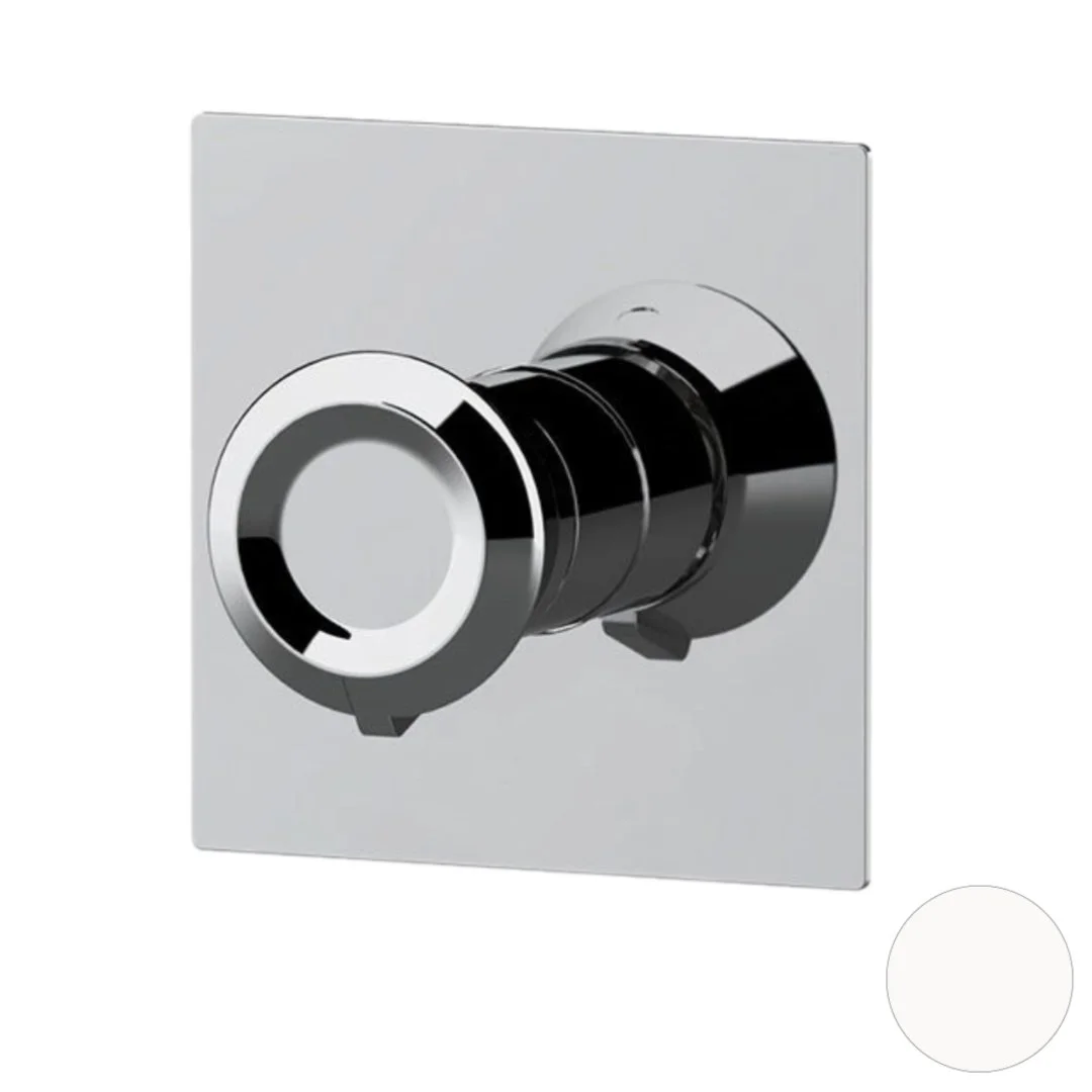 Смеситель для душа Remer Element ET30QBO, белый матовый Смеситель для душа Remer Element ET30QBO, белый матовый