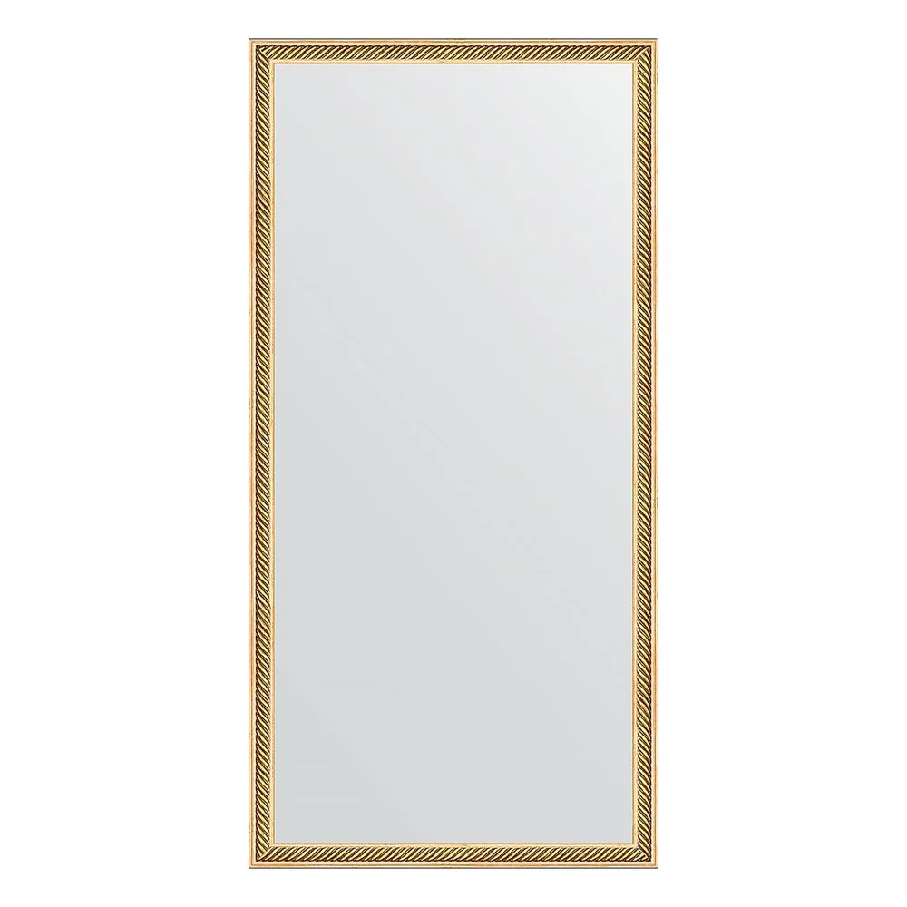 Зеркало в багетной раме Evoform Definite BY 0692 48 x 98 см, витое золото Зеркало в багетной раме Evoform Definite BY 0692 48 x 98 см, витое золото