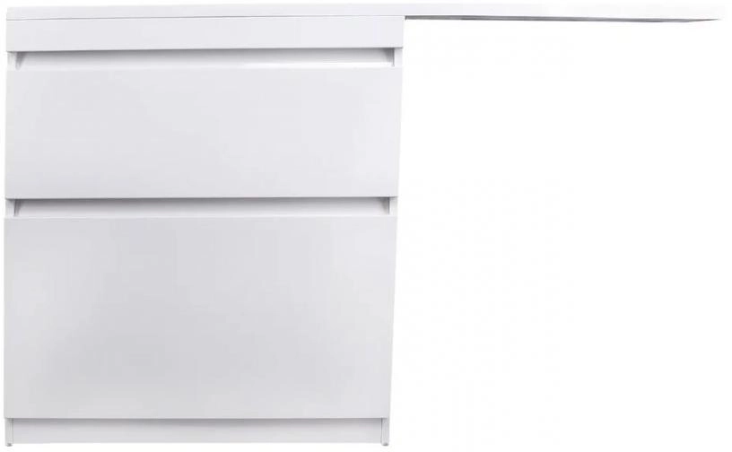 Тумба под раковину Style Line Даллас 140, люкс PLUS, белая СС-00002337 Тумба под раковину Style Line Даллас 140, люкс PLUS, белая СС-00002337