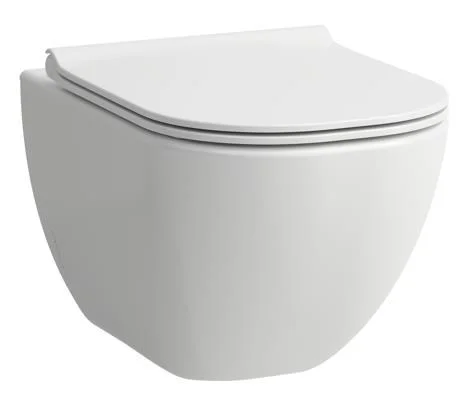 Унитаз подвесной Laufen Basal Combipack безободковый, крышка микролифт, крепление Easyfit, белый, 8. 8.66E1.0.000.000.1 Унитаз подвесной Laufen Basal Combipack безободковый, крышка микролифт, крепление Easyfit, белый, 8. 8.66E1.0.000.000.1