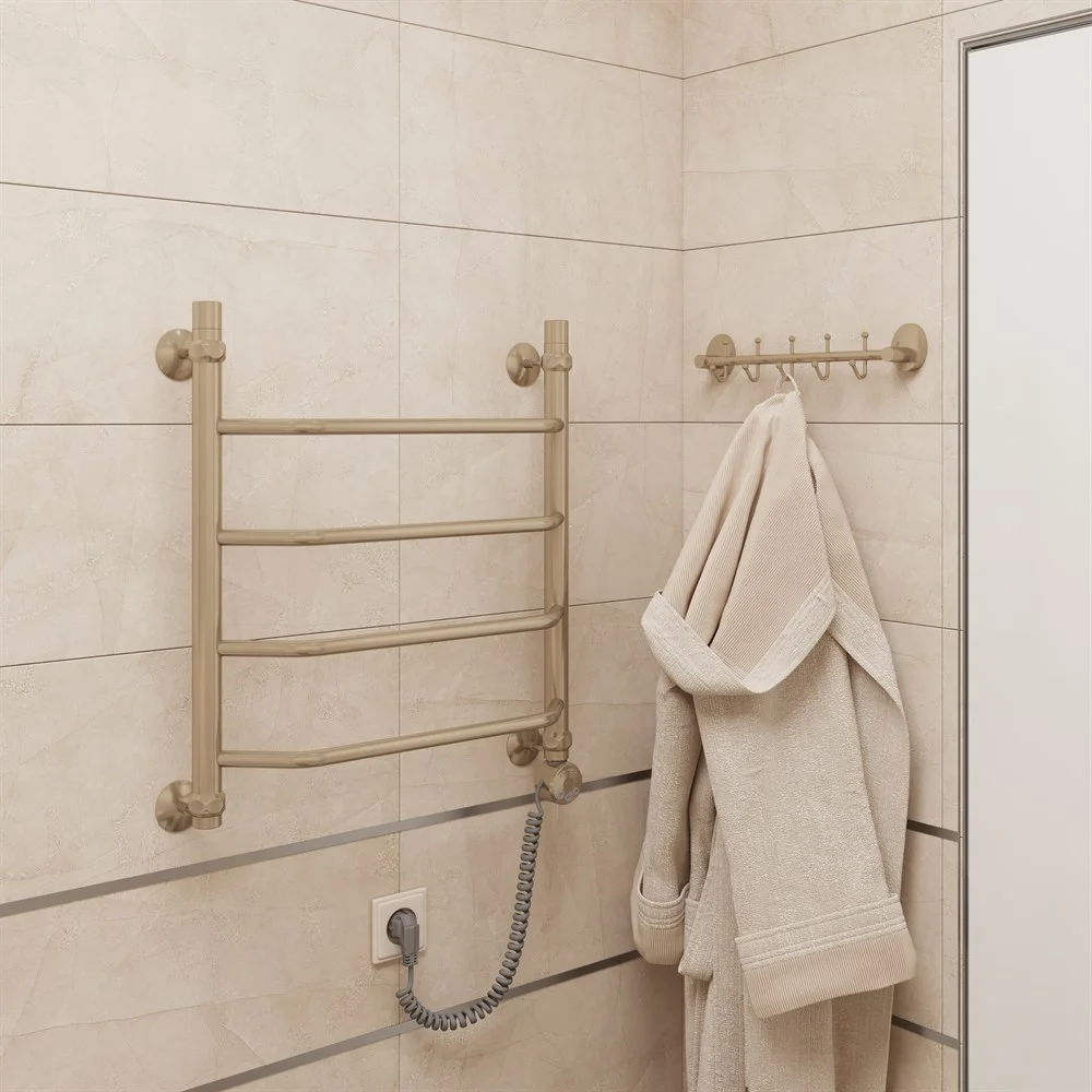 Полотенцесушитель электрический EWRIKA Сафо T 60х50 R, состаренная бронза 465738 Полотенцесушитель электрический EWRIKA Сафо T 60х50 R, состаренная бронза 465738