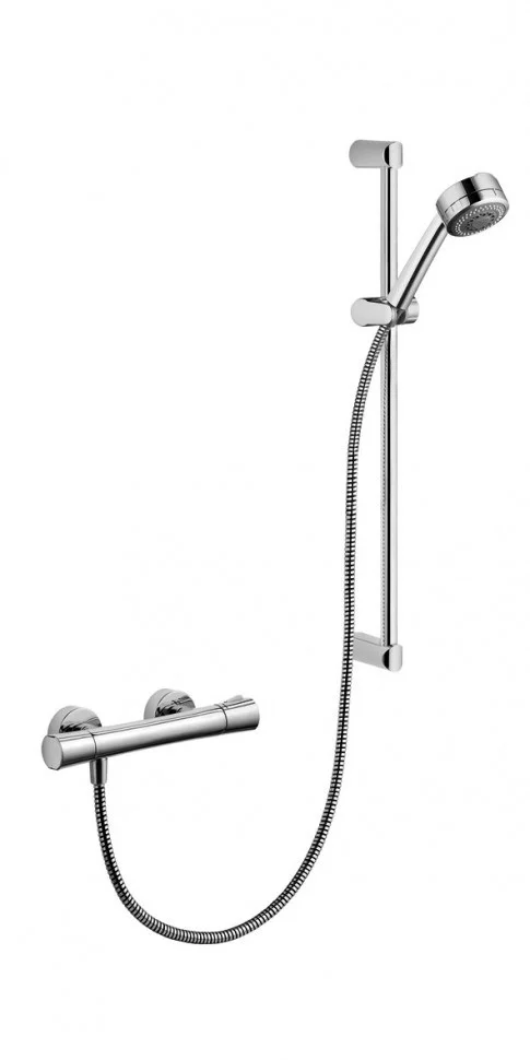 Душевая система Kludi Zenta Shower-Duo 2S 6057 c термостатом 6057605-00 Душевая система Kludi Zenta Shower-Duo 2S 6057 c термостатом 6057605-00
