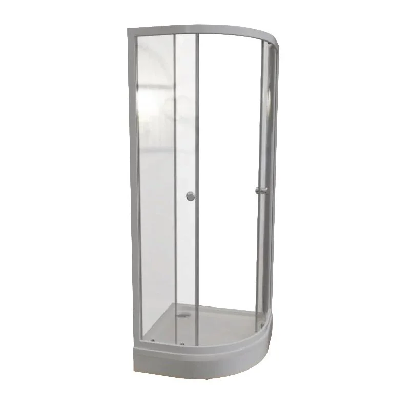 Душевой уголок Radomir Берген RD 80х80 1-09-1-0-0-3490 радиальный, стекла прозрачные, профиль белый Душевой уголок Radomir Берген RD 80х80 1-09-1-0-0-3490 радиальный, стекла прозрачные, профиль белый