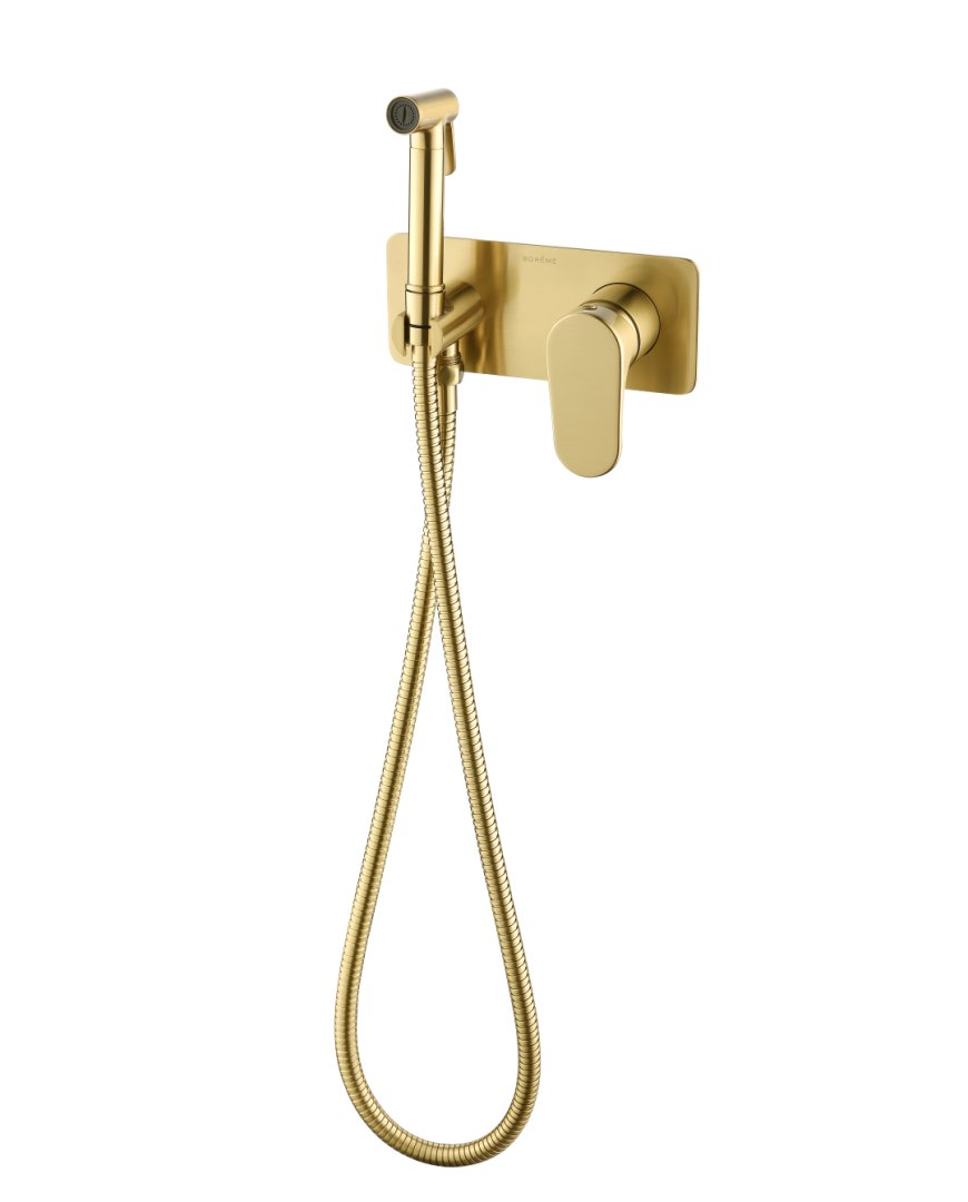 Детальная картинка товара «гигиенический душ boheme spectre matt gold 457-mg золото-матовый»