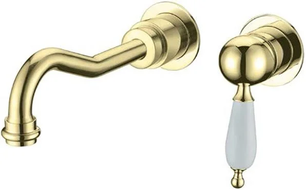 Смеситель для раковины Boheme Tradizionale Oro 287 встроенный Смеситель для раковины Boheme Tradizionale Oro 287 встроенный