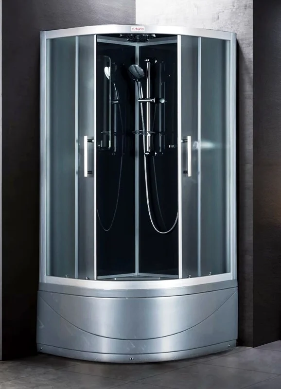 Душевая кабина Esbano ELEGANCIA (ESKG90CRB) полукруглая с крышей ESG-90CRB 90x90x210см Душевая кабина Esbano ELEGANCIA (ESKG90CRB) полукруглая с крышей ESG-90CRB 90x90x210см