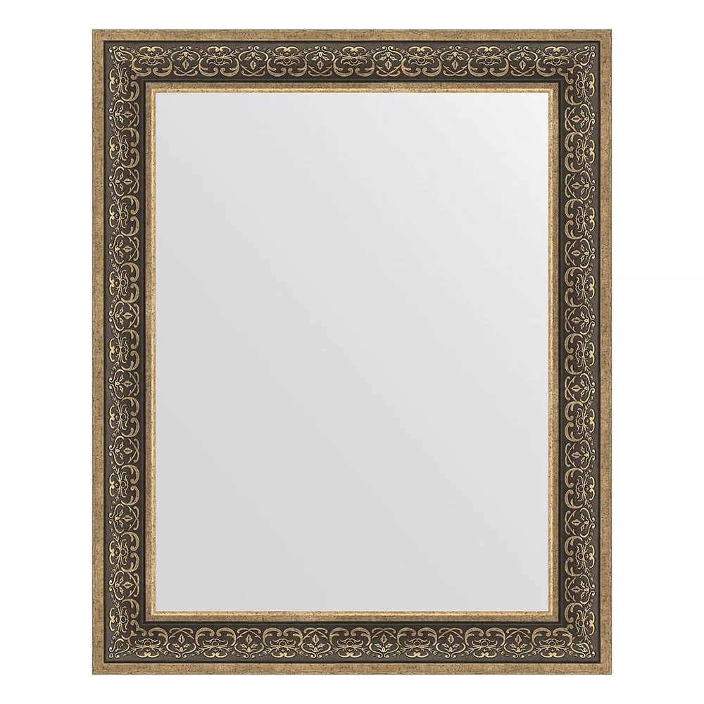 Зеркало в багетной раме Evoform Definite BY 3288 83 x 103 см, вензель серебряный Зеркало в багетной раме Evoform Definite BY 3288 83 x 103 см, вензель серебряный