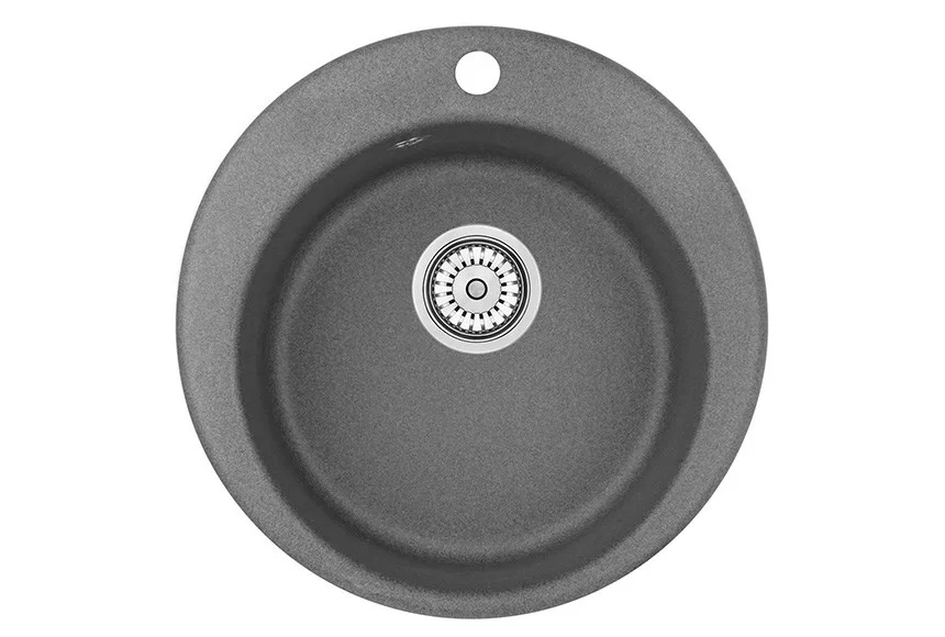 Кухонная мойка Granula 4801, ГРАФИТ (ЧЁРНО-СЕРЫЙ), кварц 475 Кухонная мойка Granula 4801, ГРАФИТ (ЧЁРНО-СЕРЫЙ), кварц 475