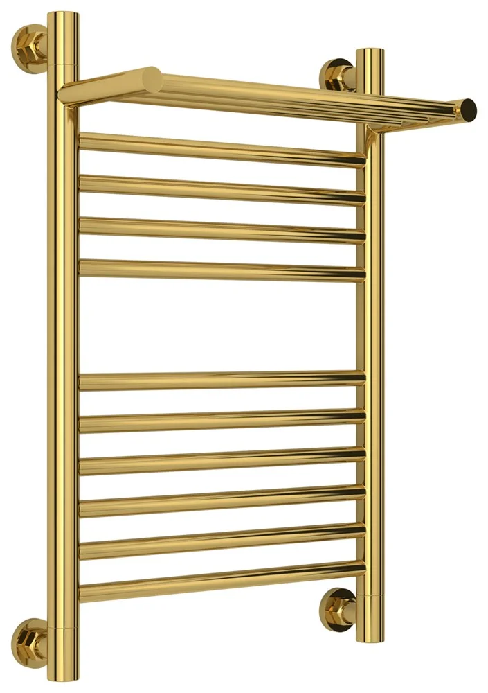 Полотенцесушитель водяной Сунержа Богема с полкой+ 600х400 03-0223-6040 Золото