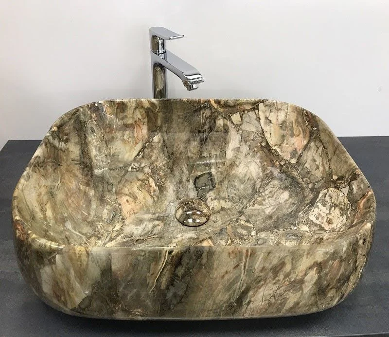 Раковина CeramaLux 186 накладная, под камень Раковина CeramaLux 186 накладная, под камень