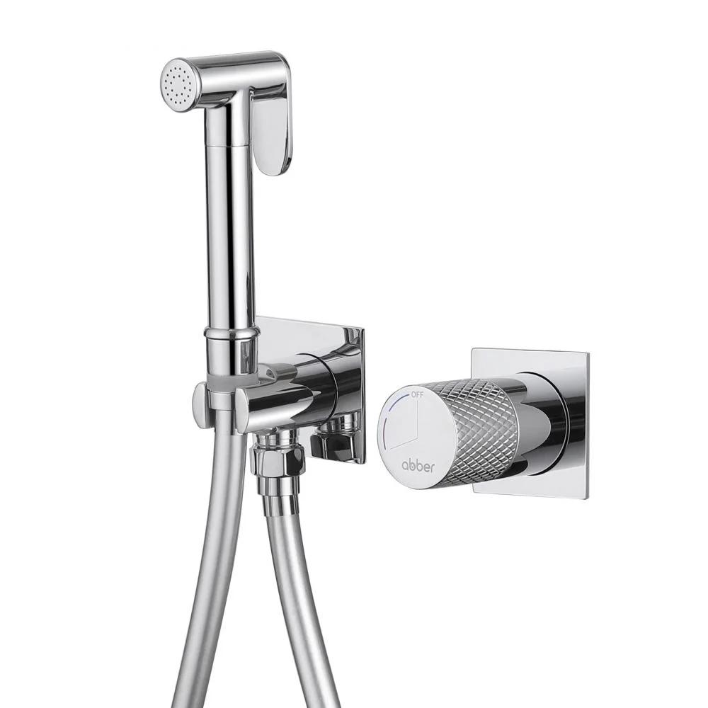 Гигиенический душ ABBER Rund AF8725 хром Гигиенический душ ABBER Rund AF8725 хром