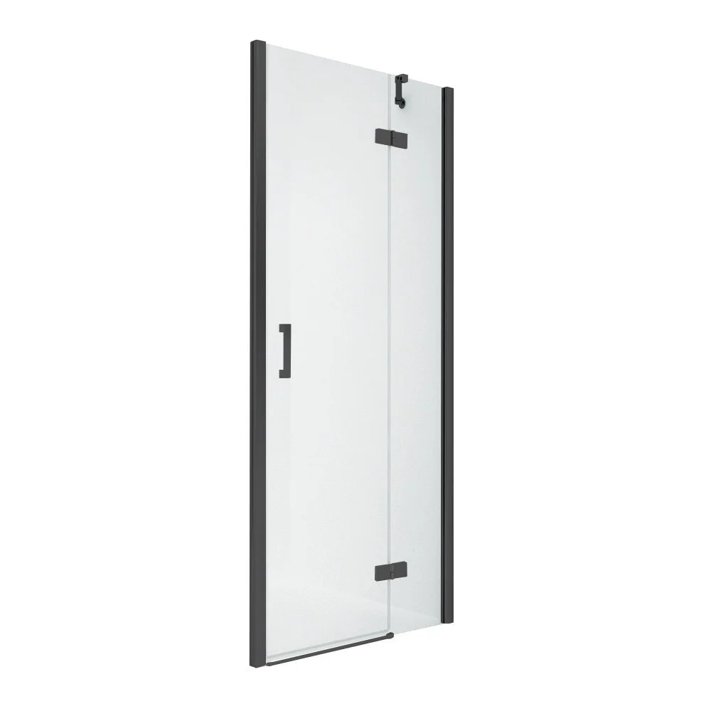 Душевая дверь NEW TRENDY NEW RENOMA BLACK R 100x195 D-0198A (черный) Душевая дверь NEW TRENDY NEW RENOMA BLACK R 100x195 D-0198A (черный)