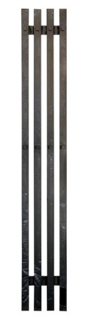 Картинка анонса товара «полотенцесушитель электрический teso azaro stick cube 12y4 1200x180 оружейная сталь»