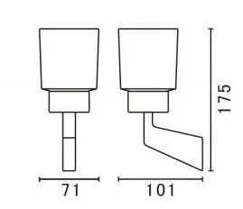 Стакан Art&Max Techno AM-E-4168 Стакан Art&Max Techno AM-E-4168