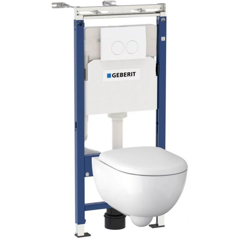 Комплект инсталляции с подвесным унитазом GEBERIT Renova Compact 500.122.TC.R Комплект инсталляции с подвесным унитазом GEBERIT Renova Compact 500.122.TC.R