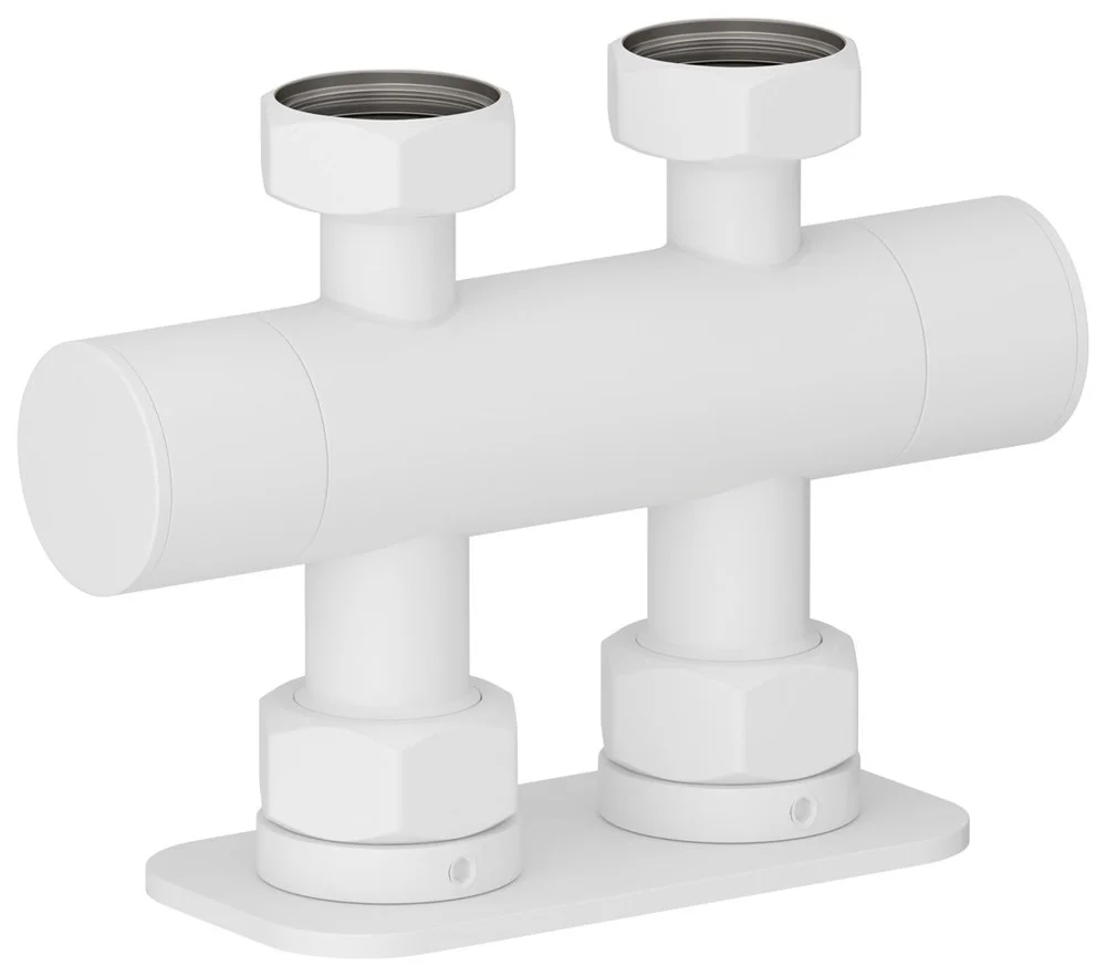 Вентиль Сунержа прямой скрытый-скрытый EU50 30-1419-3434 Матовый белый Вентиль Сунержа прямой скрытый-скрытый EU50 30-1419-3434 Матовый белый