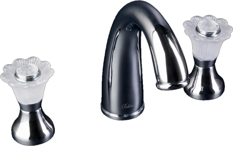 Смеситель для раковины Boheme Сamelia 277-Camelia на 3 отверстия Смеситель для раковины Boheme Сamelia 277-Camelia на 3 отверстия