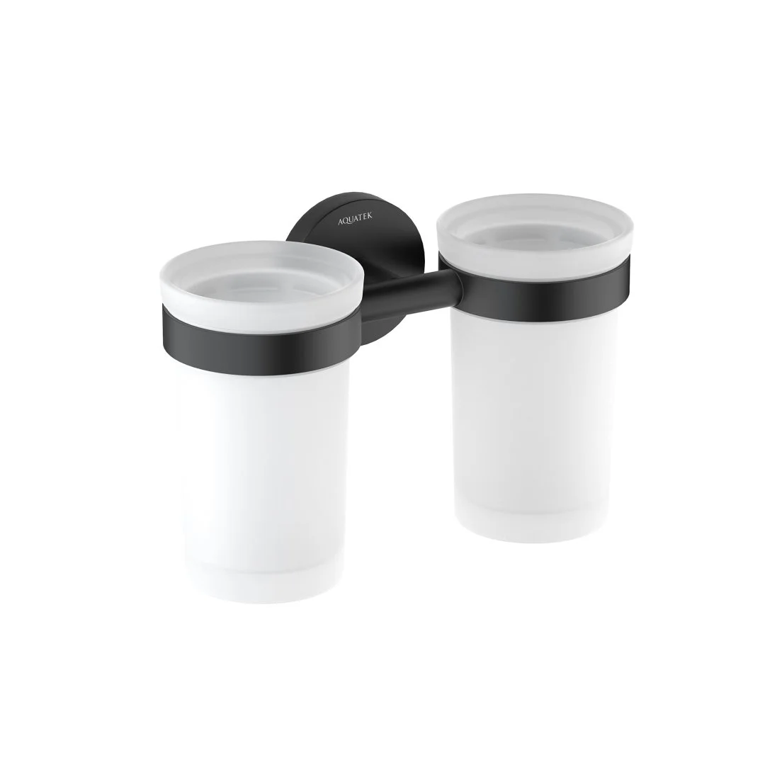 Стакан Aquatek ЕВРОПА AQ4117MB черный матовый Стакан Aquatek ЕВРОПА AQ4117MB черный матовый