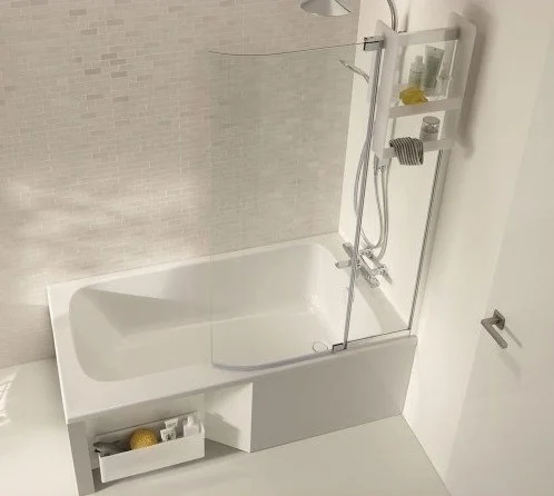 Акриловая ванна Jacob Delafon Bain Douche 160x85 E6D066R-00 правая Акриловая ванна Jacob Delafon Bain Douche 160x85 E6D066R-00 правая