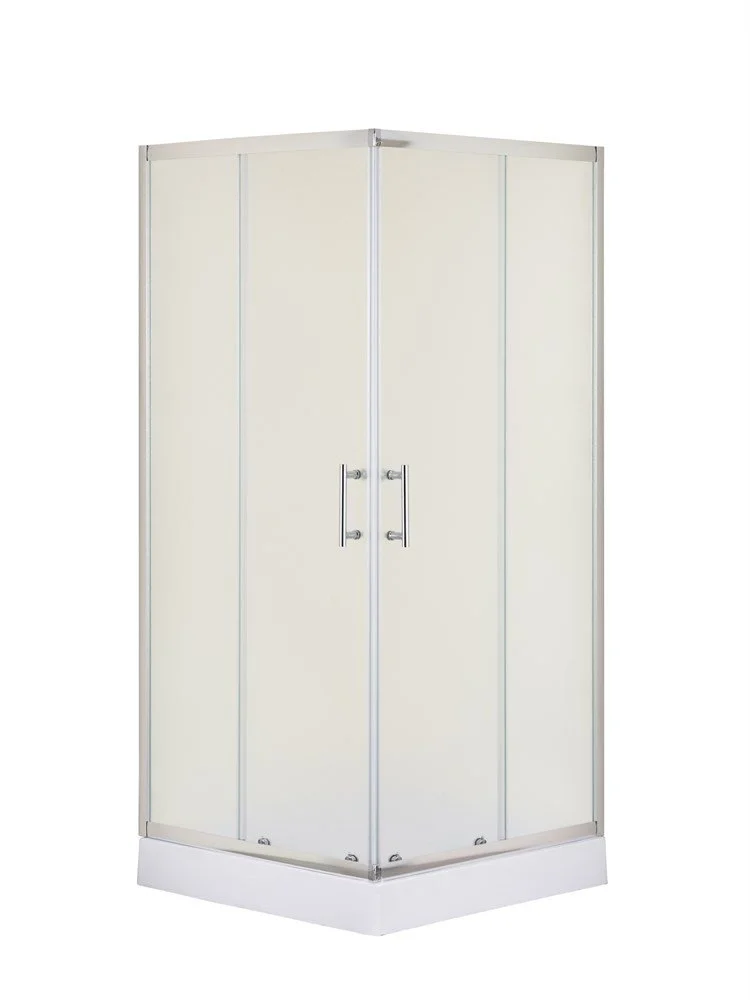 Душевой уголок Taliente 90x90x195см, квадратный, раздвижной, мат.стекло 6мм, хром.профиль TA-09092-1MP Душевой уголок Taliente 90x90x195см, квадратный, раздвижной, мат.стекло 6мм, хром.профиль TA-09092-1MP
