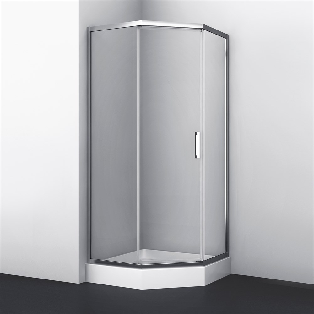 Детальная картинка товара «душевой уголок wasserkraft naab 86s38 хром»