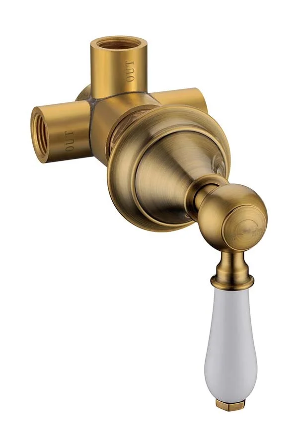 Переключатель потоков Boheme Medici латунь 622 встраиваемый Переключатель потоков Boheme Medici латунь 622 встраиваемый